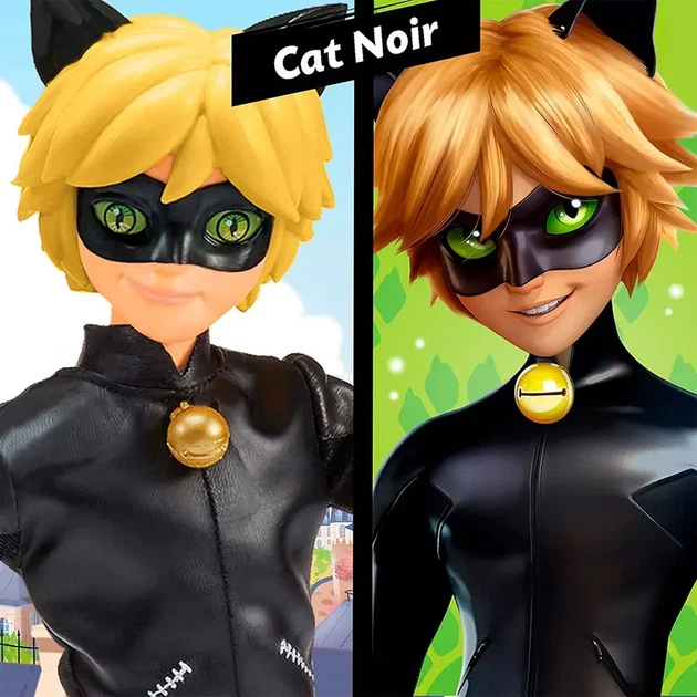 Лялька MIRACULOUS Леді Баг і Супер-Кіт S2 - Супер-Кіт 27 cм, з аксес. (50002) - зображення 4