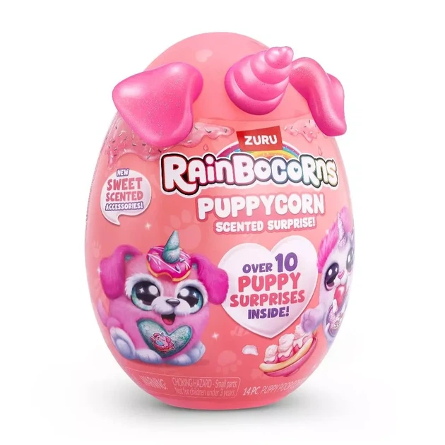 М'яка іграшка Rainbocorns Puppycorn Scented Surprise Цуценя рожеве (9298E) - зображення 2