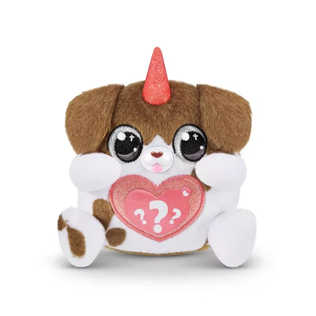 М'яка іграшка Rainbocorns Puppycorn Scented Surprise Цуценя біле з коричневим (9298G) - зображення 5