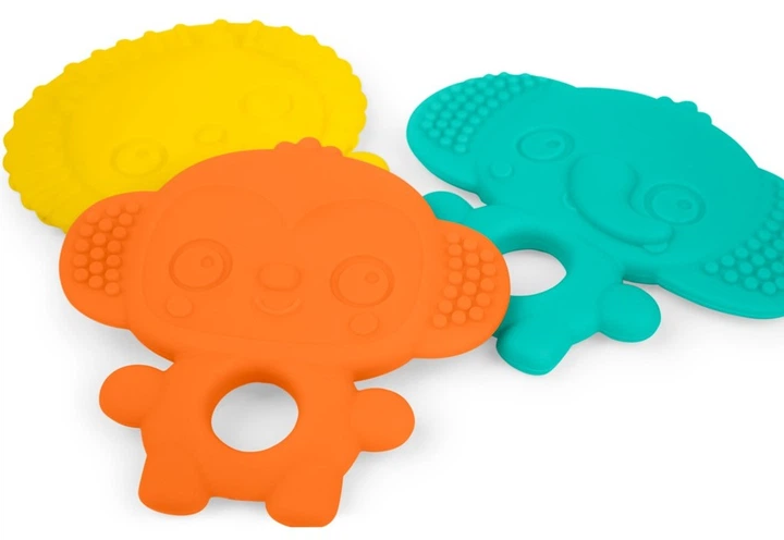 Прорізувач для зубів Baby Einstein Gummy Buddies 3 шт (74451130722) - зображення 1