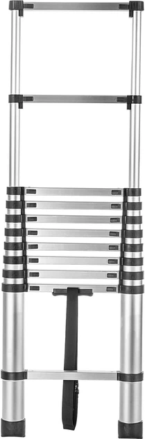 Drabina aluminiowa teleskopowa Kadax Zalavar 3.2 m 11 szczebli K10539 (5906638301845) - obraz 4