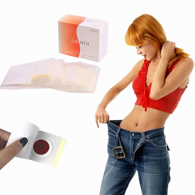 Патчі для схуднення Slim 30шт. Пластир для схуднення з натуральних компонентів - зображення 6