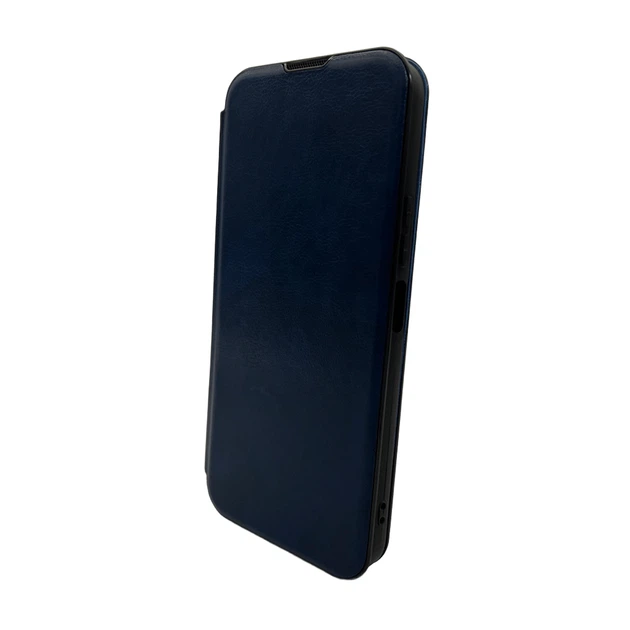 Защитный чехол-книжка Leather Premium для Xiaomi Redmi 15 (Europe version) Blue (LPRRm15Blue) - изображение 2