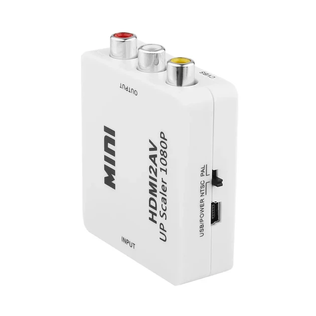 Адаптер HDMI to AV RCA конвертер HDMI2AV 1080P Stone ST-SC001 - зображення 4