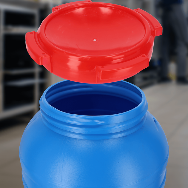 Plastikowa beczka do kiszenia Kadax 30 L Niebieska (K3892) (5903699429150) - obraz 6