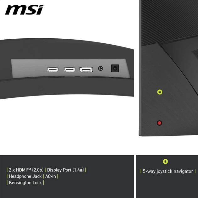 Монітор MSI MAG 325CQPF-E18 - зображення 6