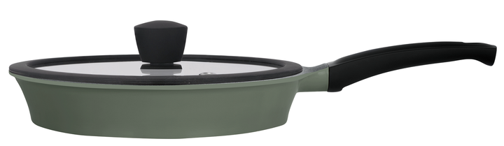 Сковорода RINGEL Zitrone Olive 28 см с крышкой (RG-2108-28/OL) - изображение 4