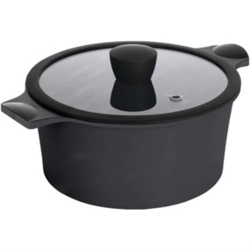 Кастрюля RINGEL Zitrone Black 5.8 л (RG-2108-24/2 BL) - изображение 4