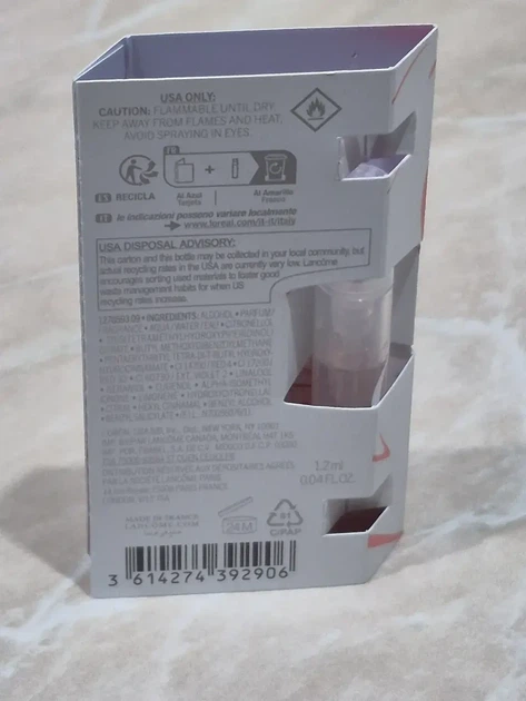 Туалетна вода для жінок Lancome O Queryver the Top Eau De Toilette 1.2 - зображення 6