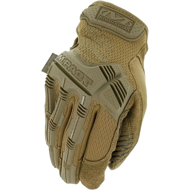 Перчатки Mechanix M-Pact S Coyote - Фото 1 Перчатки Mechanix M-Pact S Coyote - изображение 1