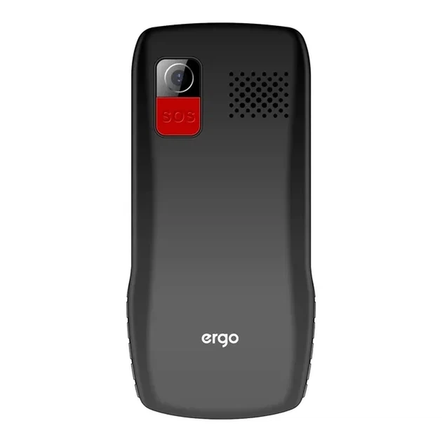 Мобільний телефон ERGO R182 Dual Sim (чорний) - Фото 2 Мобільний телефон ERGO R182 Dual Sim (чорний) - изображение 2