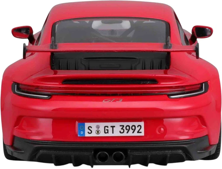 Металева модель автомобіля Maisto Porsche 911 GT3 2022 1:18 Червоний MST36458RD (090159067993) - зображення 4