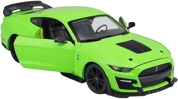 Металева модель автомобіля Maisto Ford Mustang Shelby GT500 2020 Зелений MST31532GN (090159072508) - зображення 2