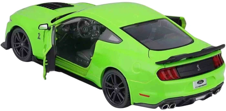 Металева модель автомобіля Maisto Ford Mustang Shelby GT500 2020 Зелений MST31532GN (090159072508) - зображення 3