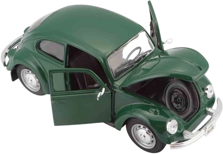 Металева модель автомобіля Maisto Volkswagen Beetle 1:24 Зелений MST31926GN (090159072294) - зображення 3