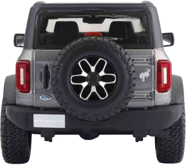 Металева модель автомобіля Maisto Ford Bronco Badlands 2021 1:24 Сірий MST31530GY (090159072522) - зображення 5