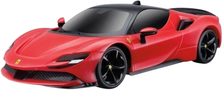 Model samochodu Maisto Ferrari SF90 Stradale 1:24 światło i dzwięk Czerwony MST81732 (090159817321) - obraz 2