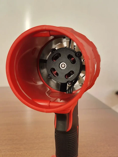Аккумуляторный бесщеточный турбовентилятор Milwaukee Blower, воздуходувка, дуйчик - изображение 5
