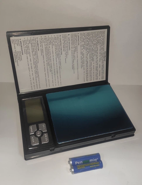 Ювелірні електронні ваги 500 г 0.01 г з LCD підсвіткою, грамові ваги для золота, срібла, монет та дорогоцінного каміння, портативні точні ваги - зображення 2