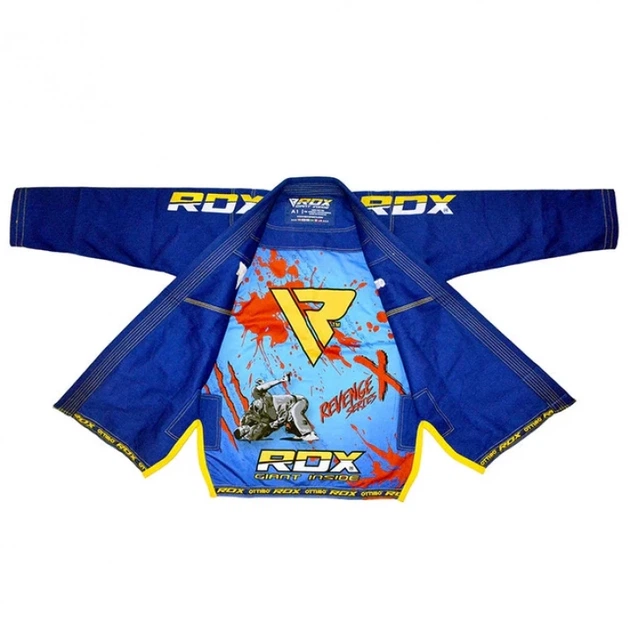 Кімоно RDX S2 BJJ Gi Синій А3 (BJJ-S3U-A3) - Фото 3 Кімоно RDX S2 BJJ Gi Синій А3 (BJJ-S3U-A3) - изображение 3