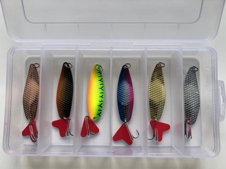 Блесна колеблющаяся X-Fish Valhalla 12.7g 6шт с коробкой - Фото 1 Блесна колеблющаяся X-Fish Valhalla 12.7g 6шт с коробкой - изображение 1