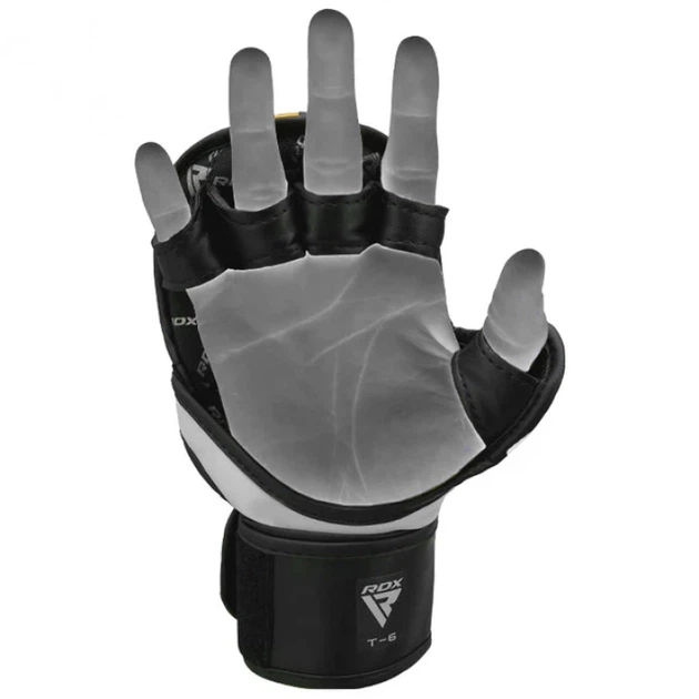 Рукавички Для MMA RDX T6 MMA Sparring Gloves Чорно-Червоний XL (GGR-T6R-XL) - изображение 6