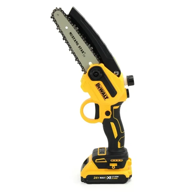 Аккумуляторная цепная пила для обрезки веток DeWalt (ДеУолт) DCM160N в пластиковом кейсе - изображение 3