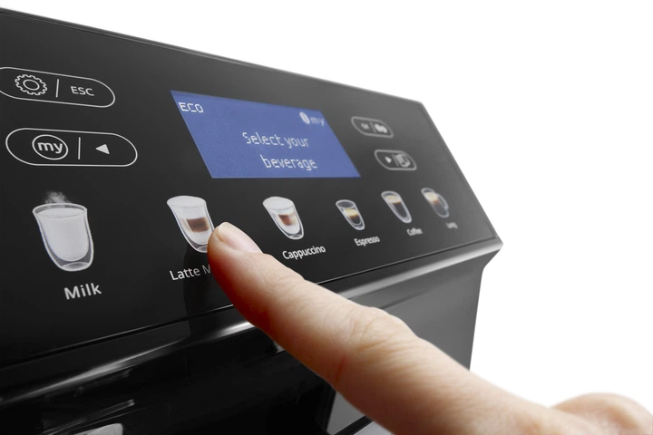 Кавомашина DELONGHI Eletta Cappuccino Evo ECAM 46.860.B Б/В - зображення 4