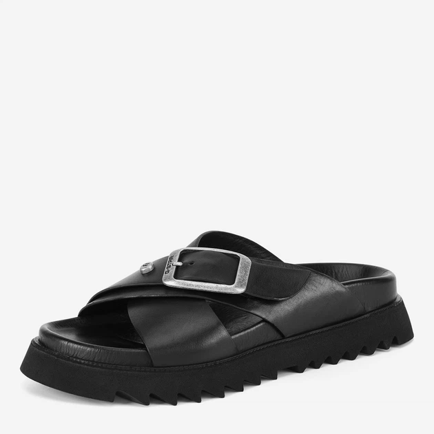 Женские шлепанцы кожаные G-Star Raw DEBRA-25SS469 5906751091920 37 24.3 см Черные (5906751091975) - изображение 3