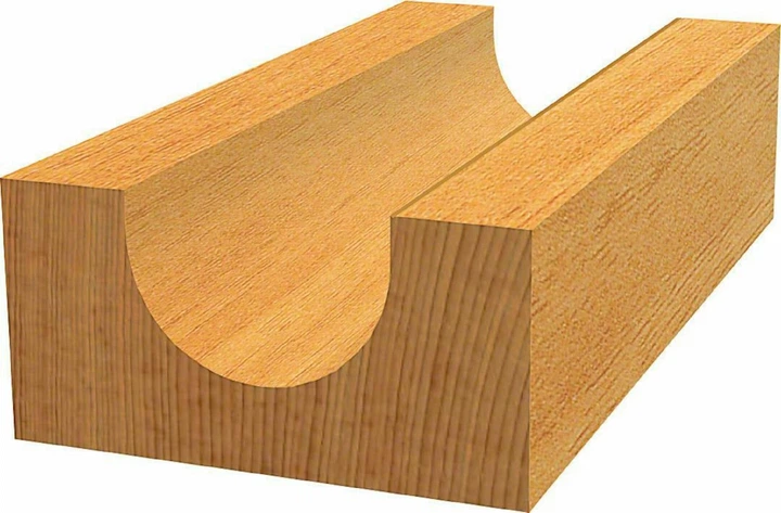 Галтельная фреза Bosch Expert for Wood 8 мм, R1 3 мм, D 6 мм, L 12,7 мм, G 50,8 мм (2608629368) - Фото 3 Галтельная фреза Bosch Expert for Wood 8 мм, R1 3 мм, D 6 мм, L 12,7 мм, G 50,8 мм (2608629368) - изображение 3