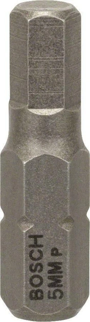Бита Bosch Extra Hart HEX5, 25 мм, 3 шт (2607001726) - Фото 1 Бита Bosch Extra Hart HEX5, 25 мм, 3 шт (2607001726) - изображение 1