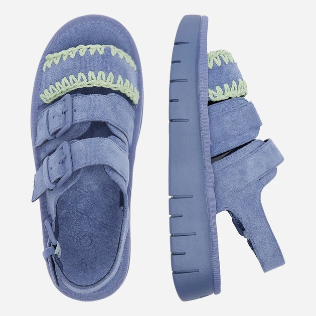 Женские сандалии Roxy HY62277-2 5906751058046 37 24.4 см Голубые (5906751058145) - изображение 4