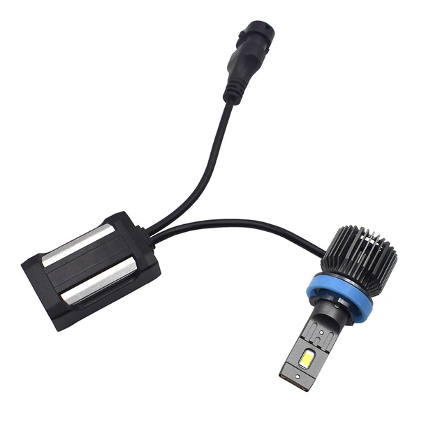 Світлодіодна LED лампа CYCLONE H11 6000K 12000LM TYPE 45 2 шт комплект - изображение 2