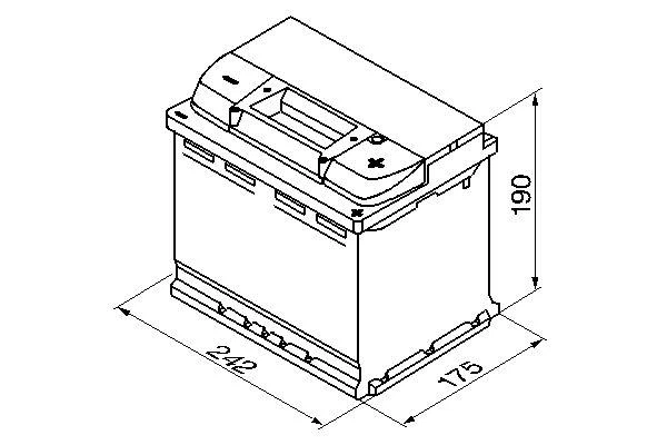 Акумулятор Bosch S5 Silver Plus 63Ah EN 610A (0 092 S50 050) - изображение 5