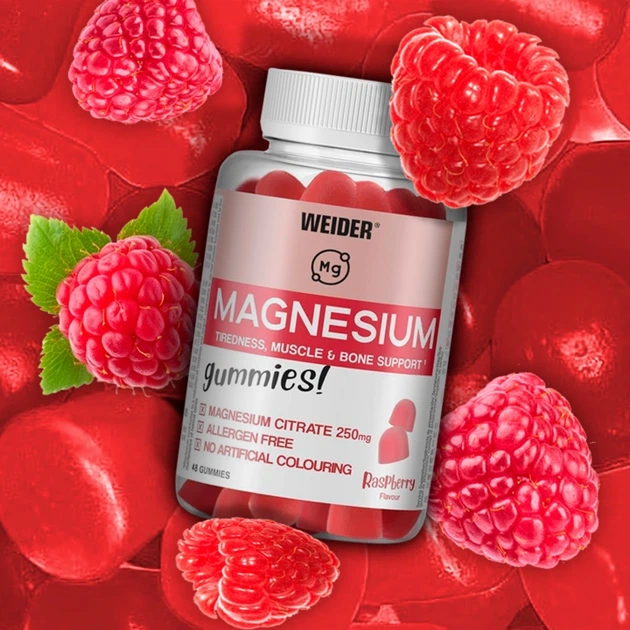 Магний Weider Magnesium Gummies 48 желейных конфет (8414192348796) - изображение 5