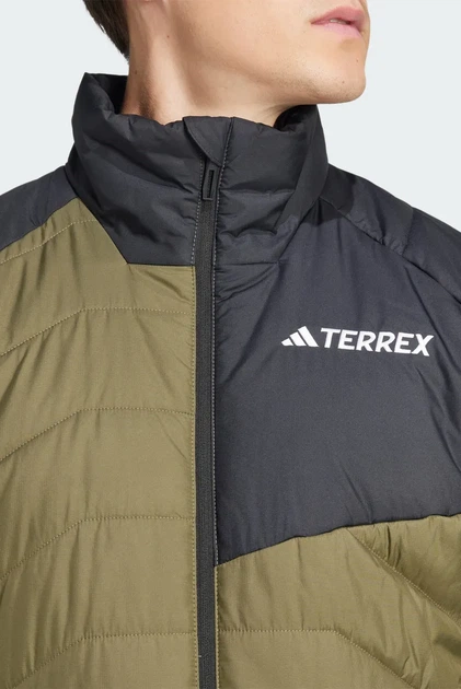 Чоловічі куртки Terrex Multi Synthetic Insulated зелено-чорна M - Фото 6 Чоловічі куртки Terrex Multi Synthetic Insulated зелено-чорна M - изображение 6