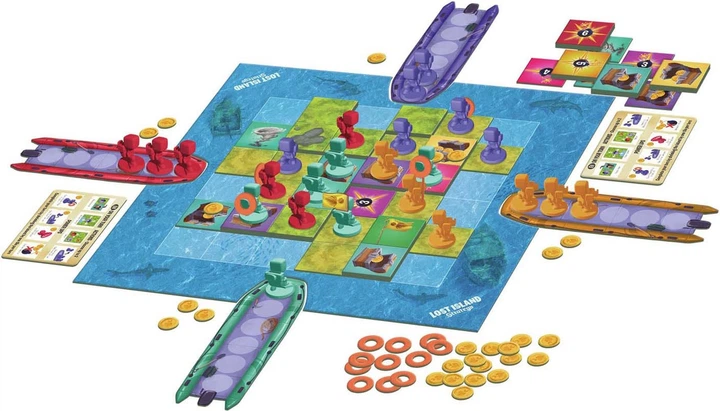 Настільна гра Jumbo Lost Island (8710126021958) - зображення 3