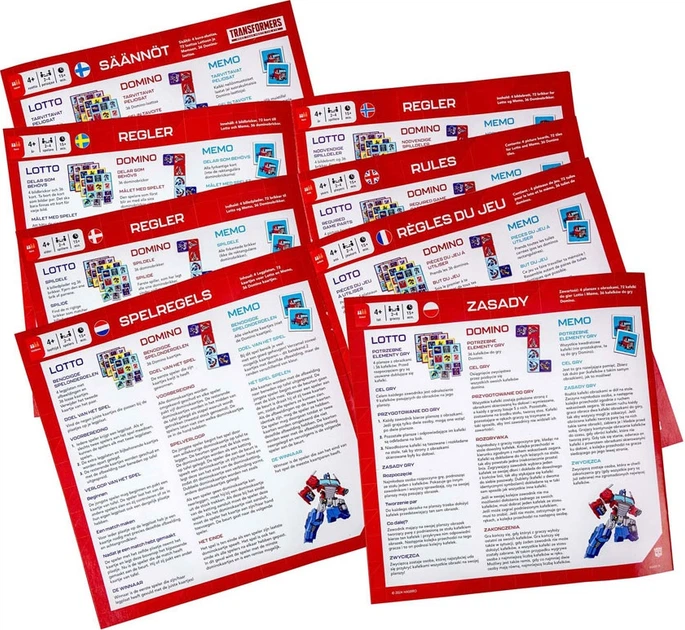 Настільна гра Select Transformers 3 в 1 (6416739604855) - зображення 5