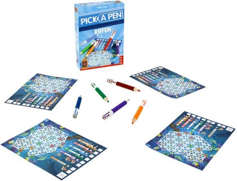 Настільна гра 999 Games Pick a Pen Reef (8720289474980) - Фото 2 Настільна гра 999 Games Pick a Pen Reef (8720289474980) - зображення 2