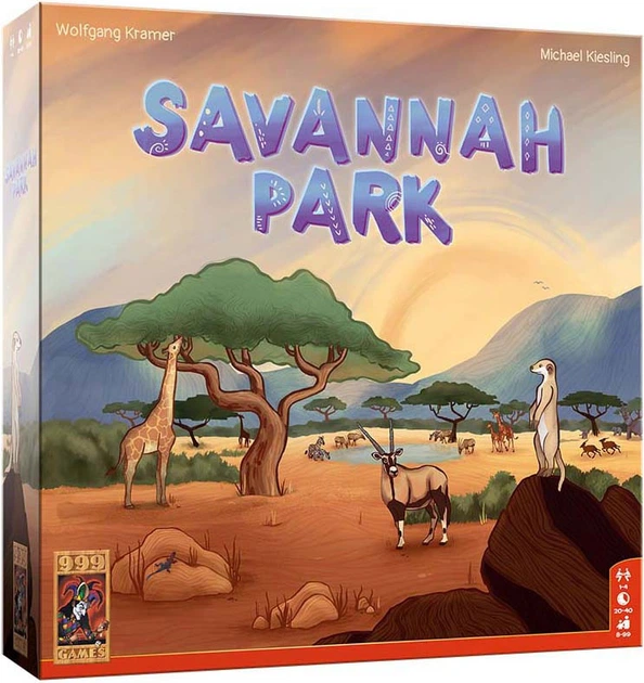Gra planszowa 999 Games Savannah Park (8720289472351) - Zdjęcie 1 Gra planszowa 999 Games Savannah Park (8720289472351) - obraz 1