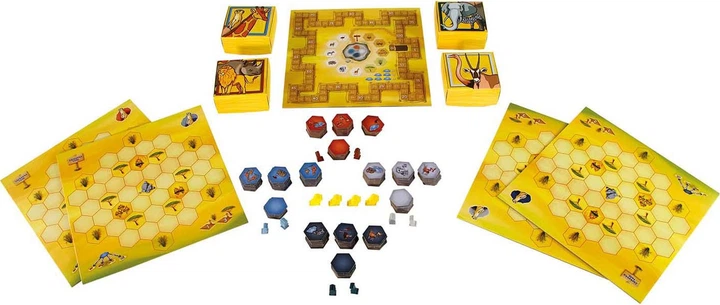 Gra planszowa 999 Games Savannah Park (8720289472351) - Zdjęcie 4 Gra planszowa 999 Games Savannah Park (8720289472351) - obraz 4