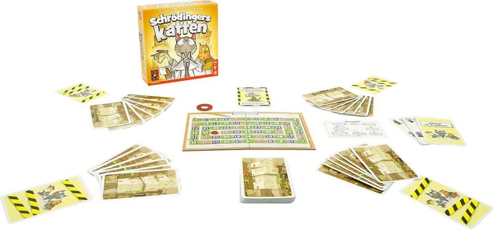 Настільна гра 999 Games Schrodingers Cats (німецьке видання) (8720289477349) - Фото 2 Настільна гра 999 Games Schrodingers Cats (німецьке видання) (8720289477349) - зображення 2