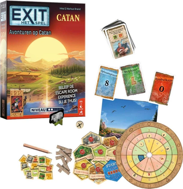 Gra planszowa 999 Games Exit - Adventures on Catan (8721184281932) - obraz 2