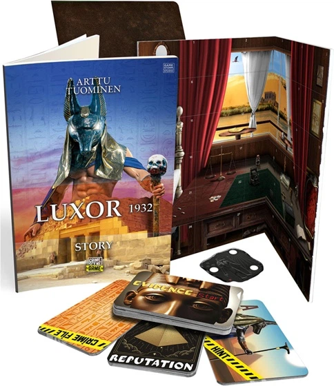 Gra planszowa Tactic Crime Scene Luxor 1932 (6416739593494) - obraz 2