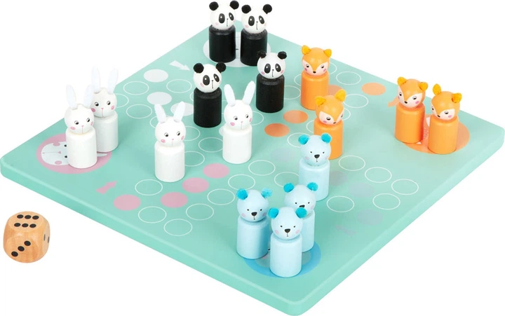 Gra planszowa Small Foot Ludo Animals (4020972114624) - obraz 2