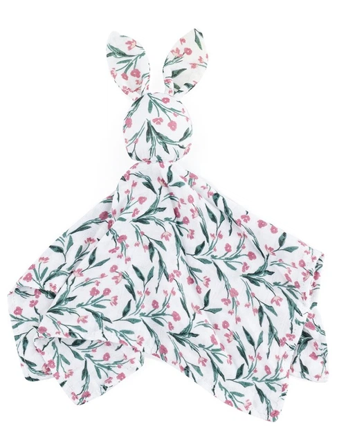 Zabawka -przytulanka Petite&Mars Hugo Bambusowa Muślinowa Pink Meadow (8596202016892) - obraz 2