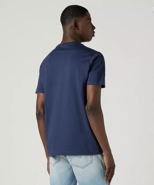 Футболка мужская Levi's Logo T-Shirt, синяя, размер L - изображение 3