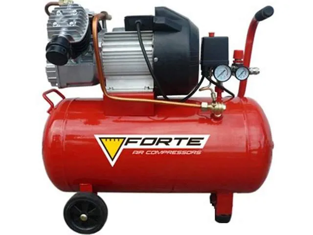 Компресор Forte VFL-50 2.23 кВт 420 л/хв 50 л Двоциліндровий повітряний компресор Масляний компресор - Фото 1 Компресор Forte VFL-50 2.23 кВт 420 л/хв 50 л Двоциліндровий повітряний компресор Масляний компресор - зображення 1