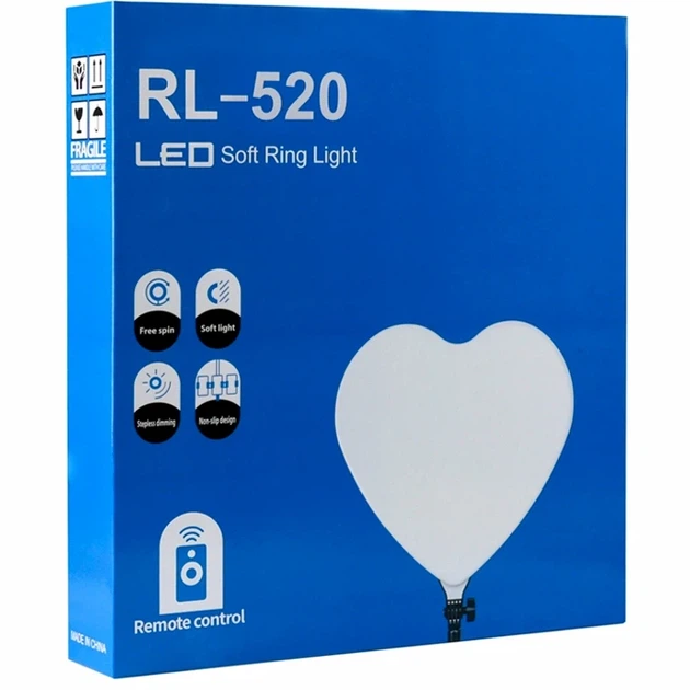 LED панель 45см 75W черный ABS пластик дистанционное управление модель RL-520 - Фото 2 LED панель 45см 75W черный ABS пластик дистанционное управление модель RL-520 - изображение 2