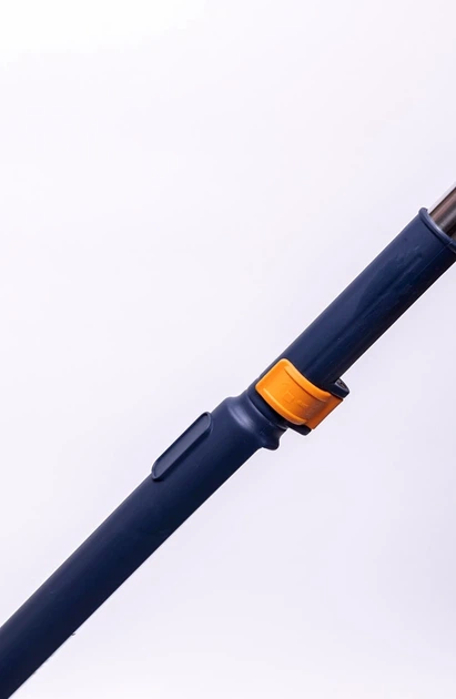 Универсальная швабра с телескопической ручкой 132см и плоской платформой 42х11см для уборки пола - изображение 2